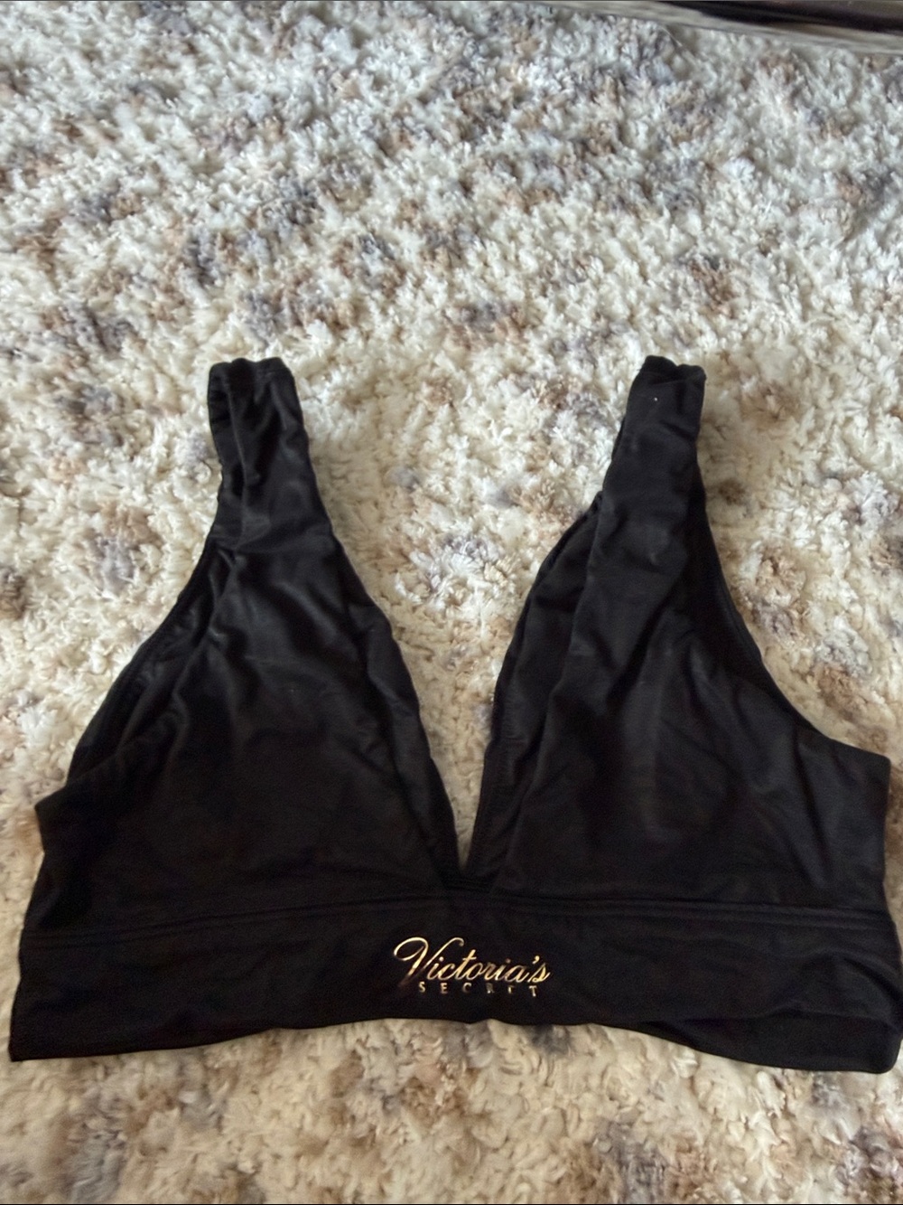 Victoria's Secret Black Gold V Bralette